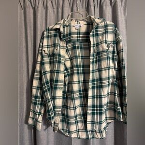 The Boyfriend Shirt Flannel: ON
